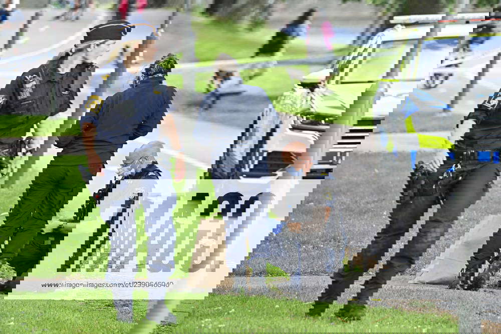 KARLSTAD 20230720 Major police operation after a shooting in central