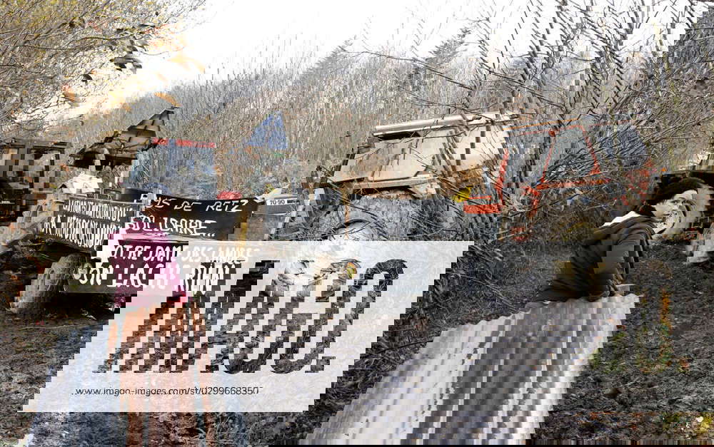 Protest Over NotreDame des Landes Airport File Photos Activists who