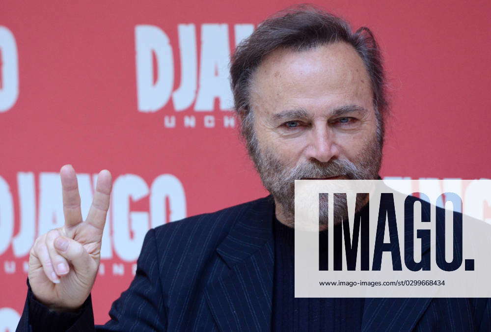 Django Unchained Photocall Rome Actor Franco Nero Attends The Django