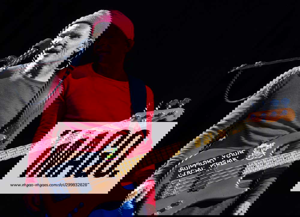 Red Hot Chili Peppers in concert at Tottenham Hotspur Stadium in London