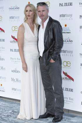 Amber Lounge Fashion Show - Monaco Sonia Irvine, Eddie Irvine attending ...