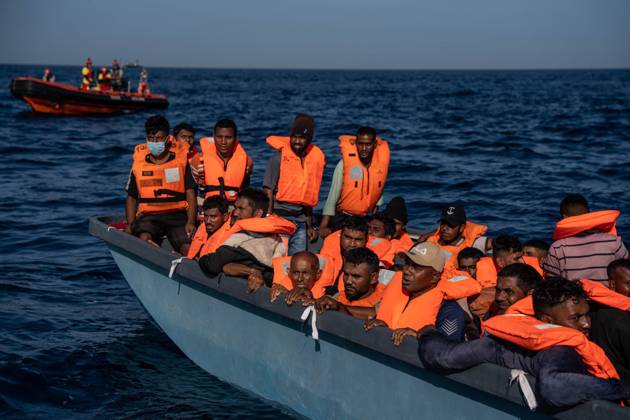 Open Arms Rescues 73 People In The Mediterranean Sea Open Arms rescues ...