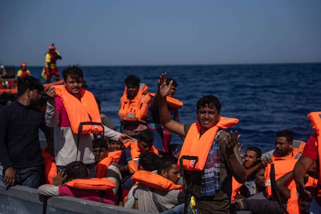 Open Arms Rescues 73 People In The Mediterranean Sea Open Arms rescues ...