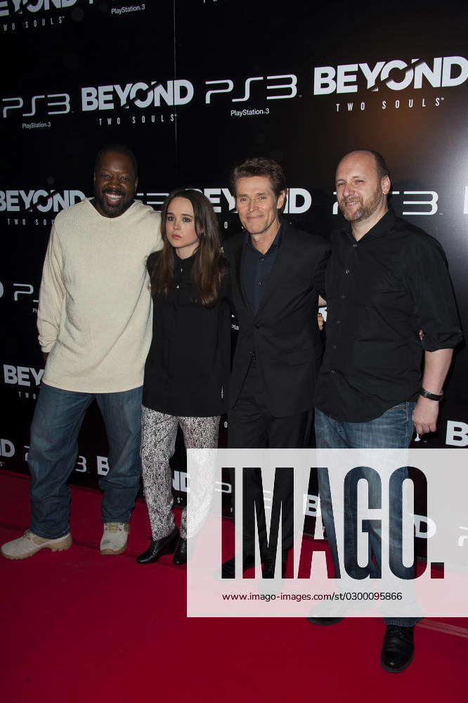 Beyond Two Souls World Premiere - Paris Willem Dafoe, Ellen Page and ...