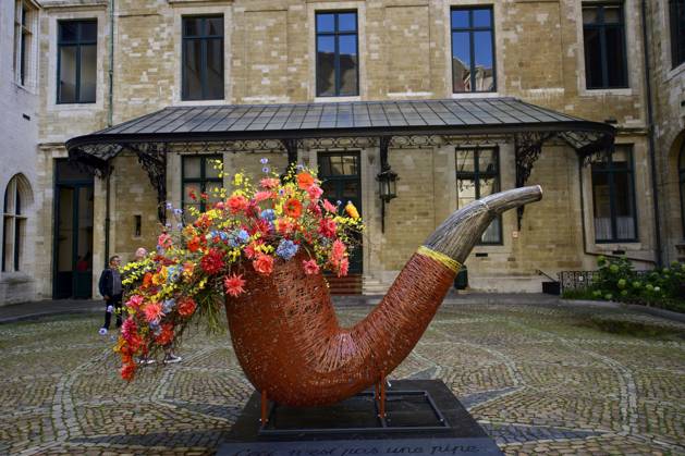 Brussels in Bloom 2023 Edition BRUSSELS, BELGIUM - AUGUST 01 : Press ...