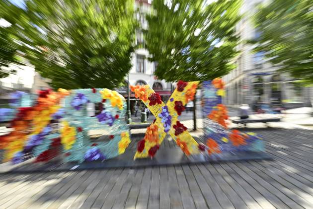 Brussels in Bloom 2023 Edition BRUSSELS, BELGIUM - AUGUST 01 : Press ...