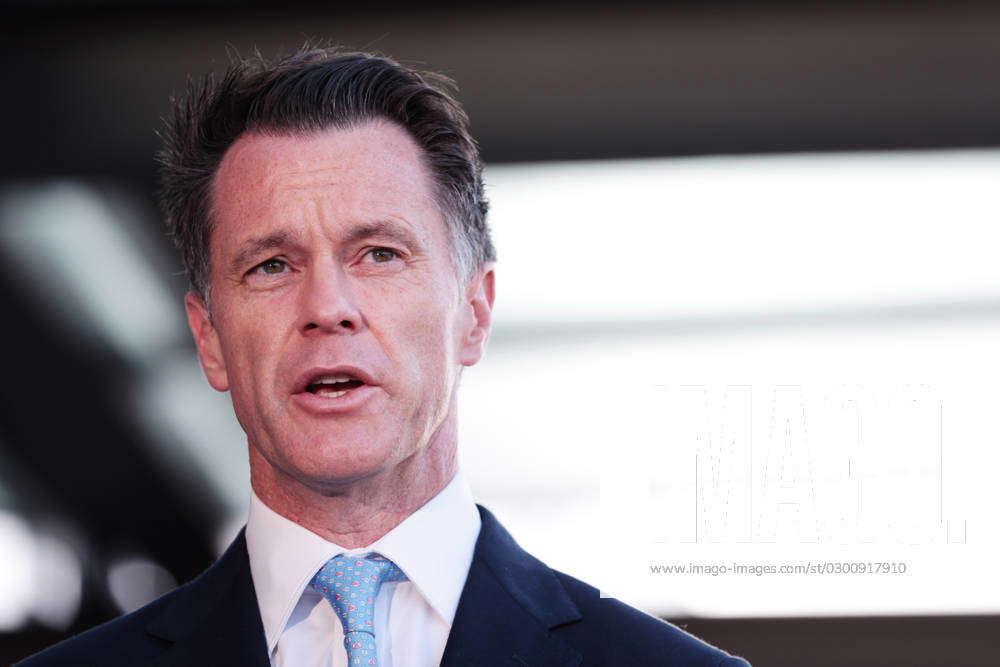 CHRIS MINNS HOSPITAL PRESSER, NSW Premier Chris Minns Speaks During A ...