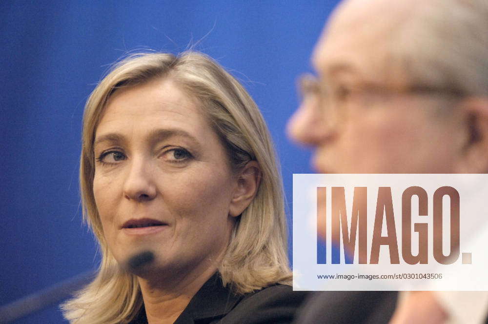 Marine Le Pen Opposes Father s Election Candidacy File photo : Jean ...