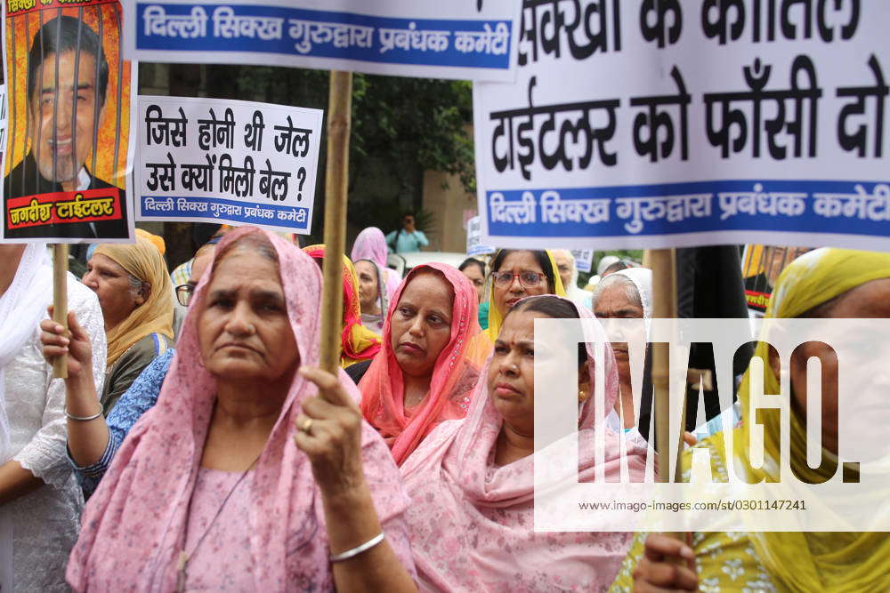 NEW DELHI, INDIA AUGUST 5: Survivors And Families Of 1984 Sikh Riots ...