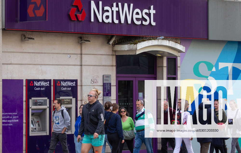 August 6, 2023, London, England, United Kingdom: A Natwest Bank branch ...