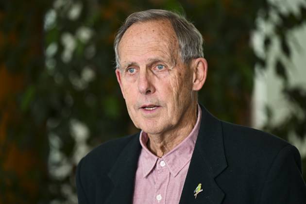 BOB BROWN PRESSER, Former leader of the Australian Greens Bob Brown ...