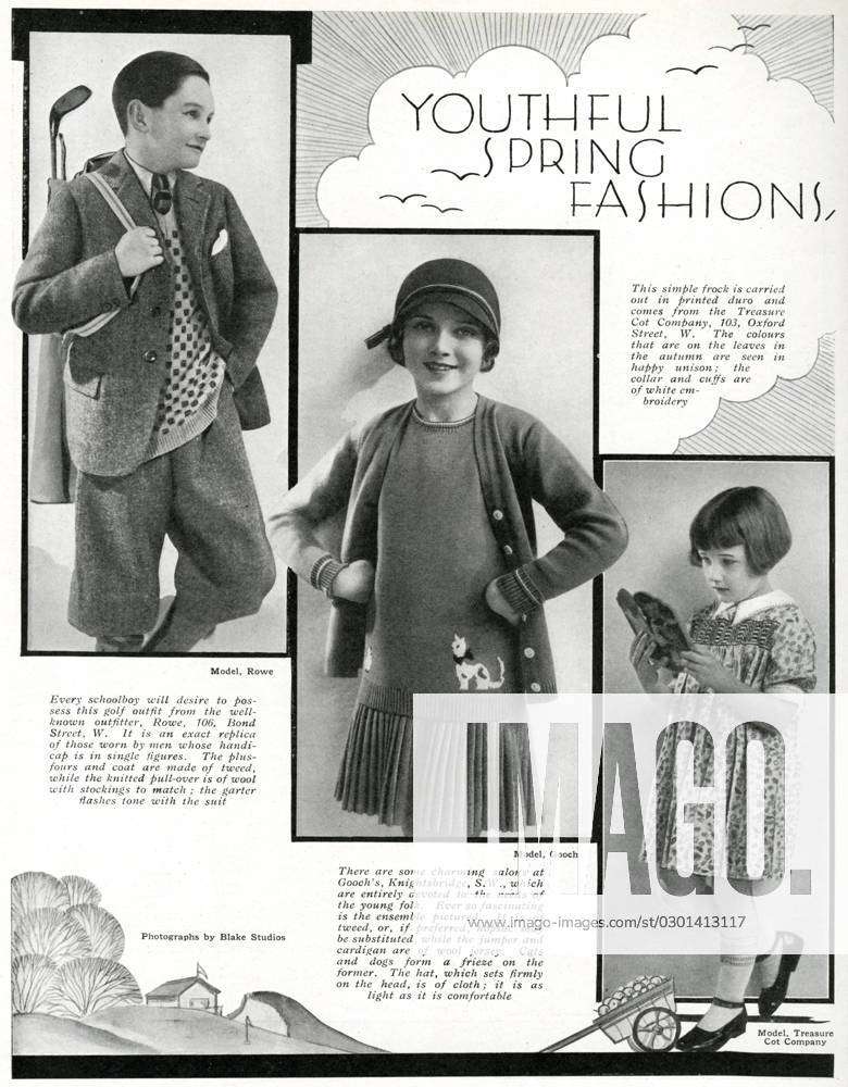 1930s fashion children