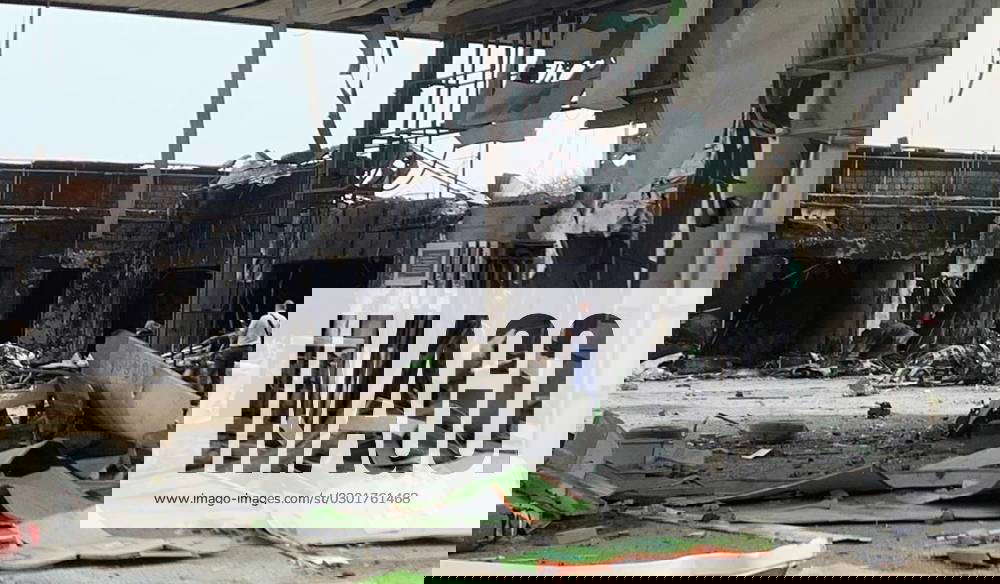 Russia Gas Station Explosion 8495907 15.08.2023 The view shows