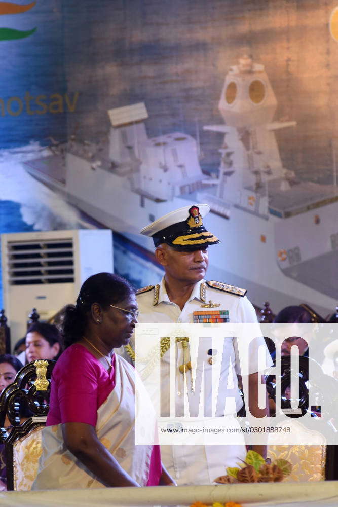 President Droupadi Murmu inaugurates advanced Naval stealth frigate ...