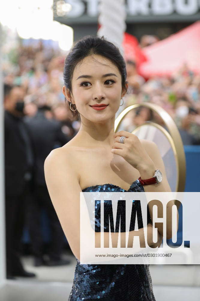 SHENYANG CHINA AUGUST 18 Actress Zhao Liying attends Longines