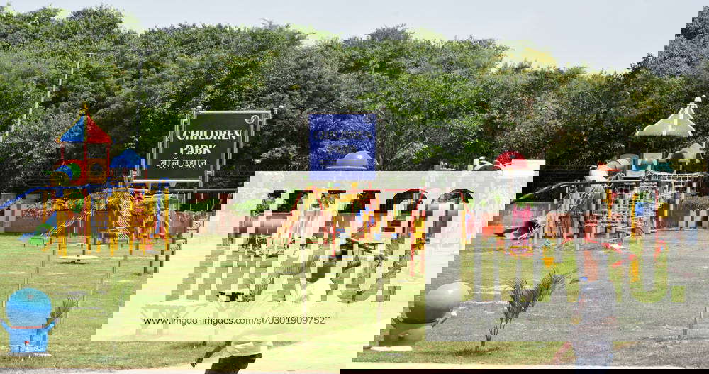 new-delhi-india-august-18-a-view-of-children-park-at-newly