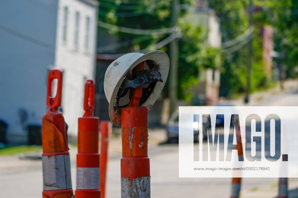 Syndication: The Enquirer A hard hat belonging to a Wright Traffic ...