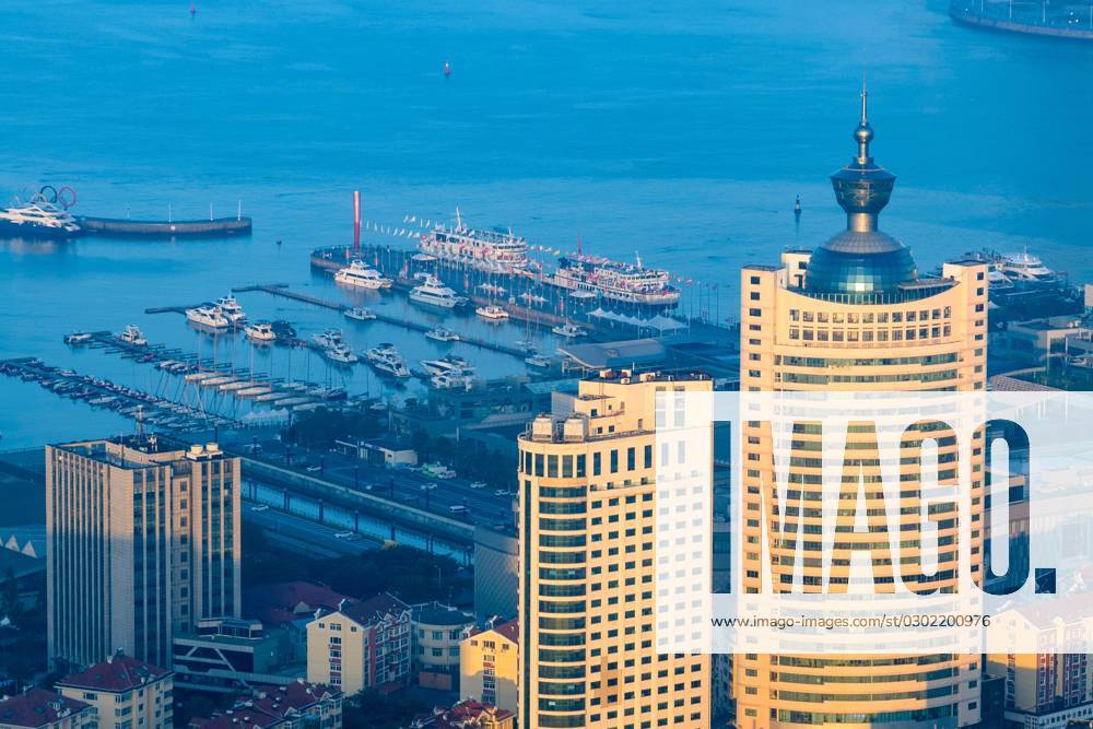 Seaside City Real Estate Trends in Qingdao Landmarks buildings along