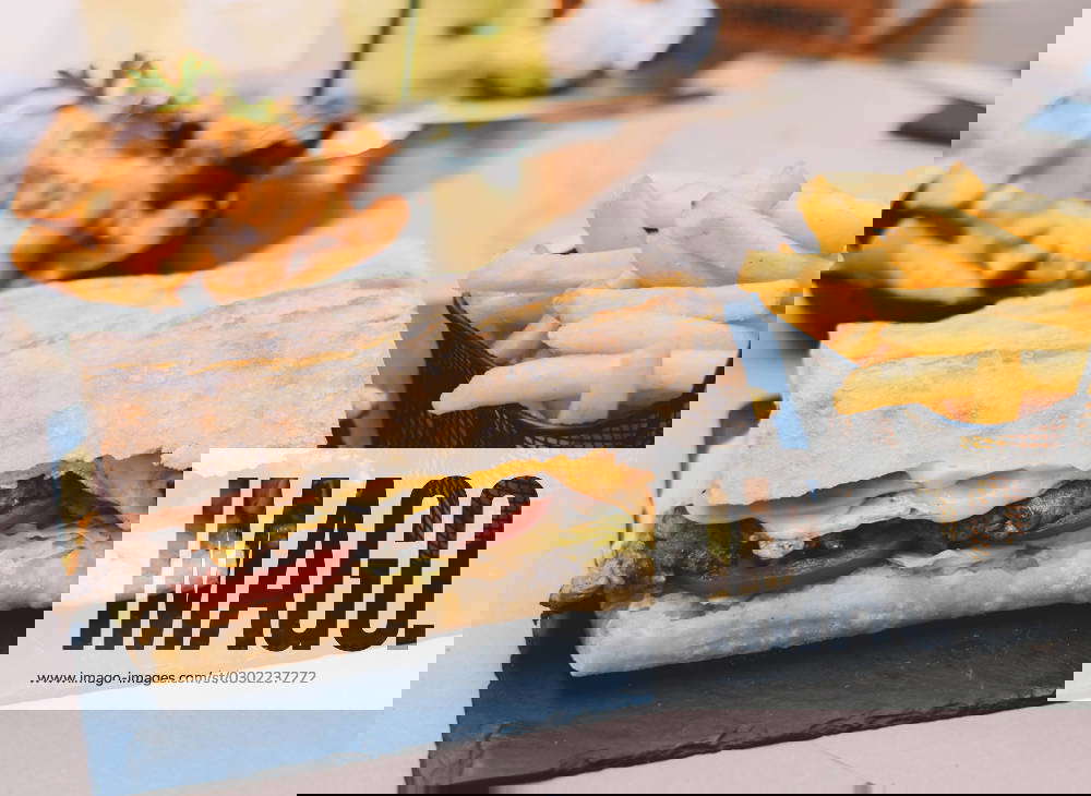 Delicious beef tenderloin sandwich with ham and cheese Lloret de Mar