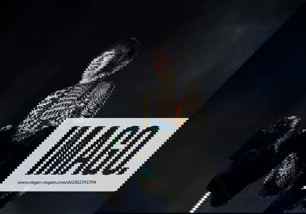 Yeah Yeah Yeahs performing live at All Points East Festival, Victoria