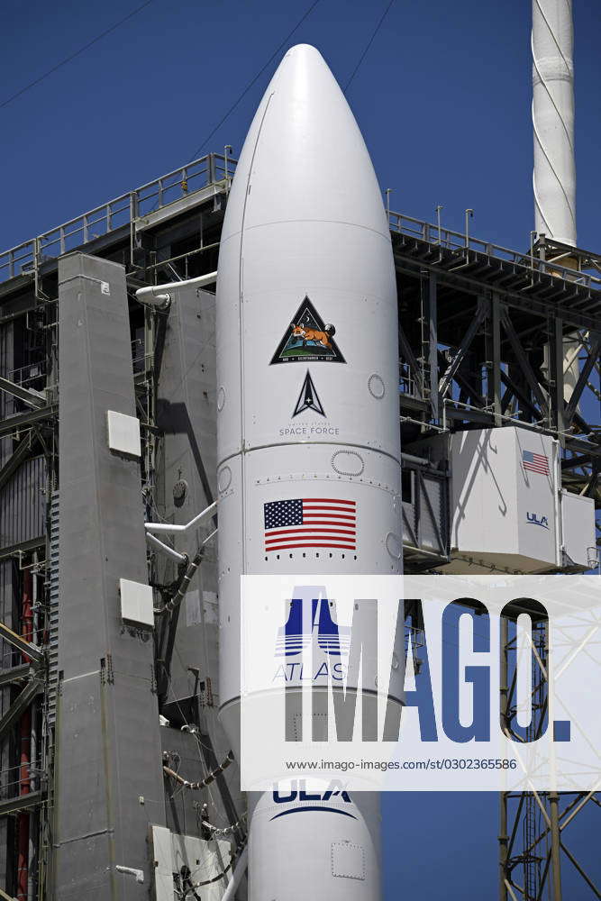 The United Launch Alliance Atlas V rocket with the National ...