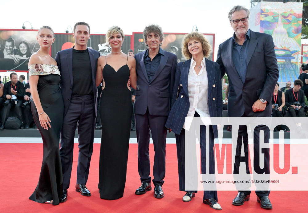 September 1 2023 VENICE ITALY L R Italian actors Beatrice