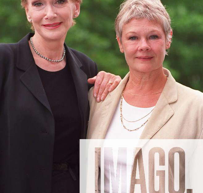 Left: SIAN PHILLIPS and Dame JUDI DENCH British Actresses COMPULSORY ...