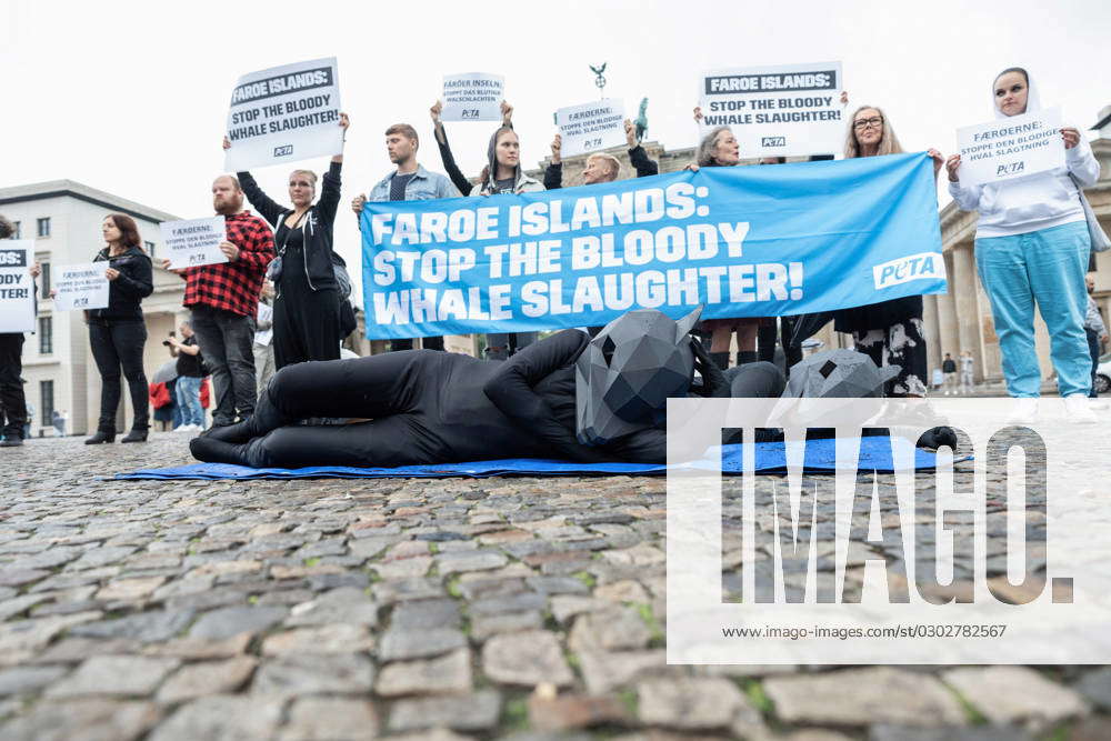 Peta Activists, Peta Activists demonstrate against the Whale Killing at ...