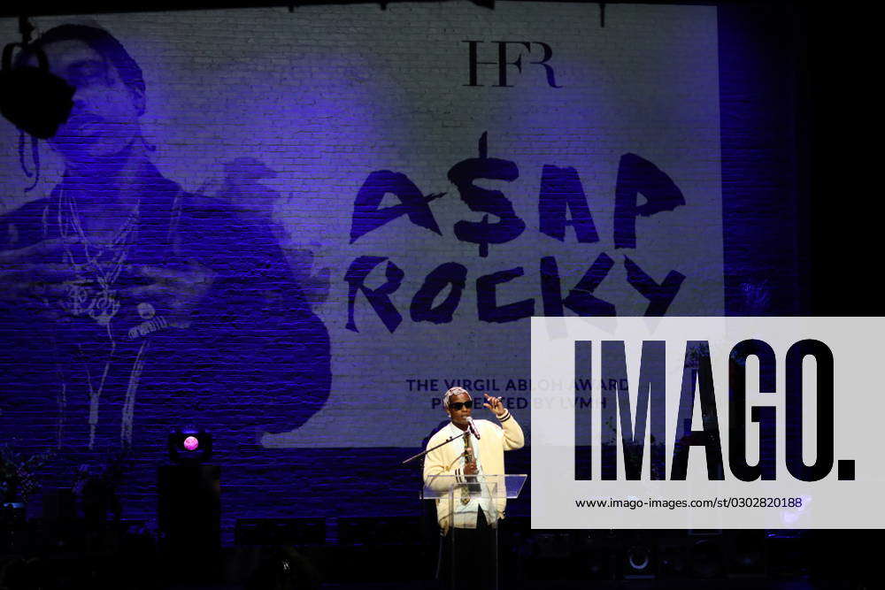 Photo : NYFW: ASAP Rocky At HFR 16th Annual Fashion Show & Style Awards.  NEW NYFW: ASAP Rocky At HFR 16th Annual Fashion Show & Style Awards.  September 05, 2023, Harlem, New