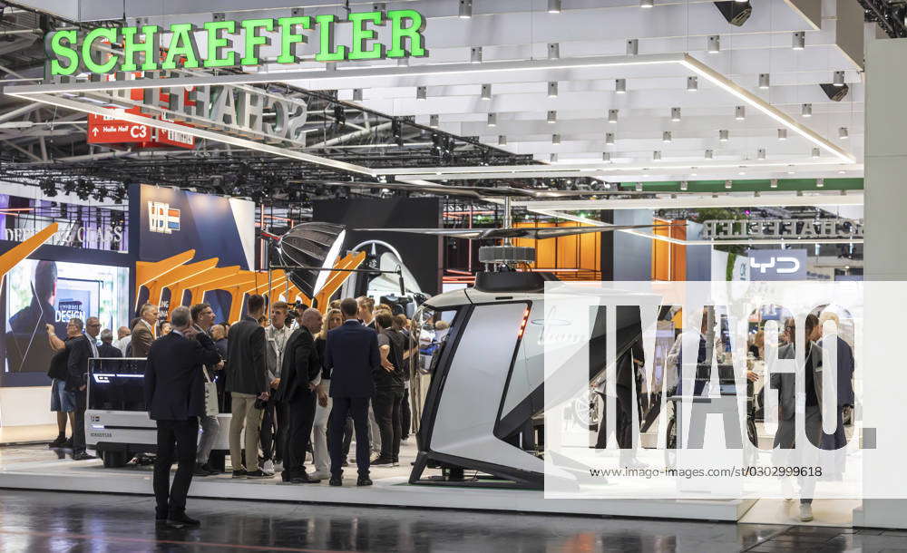 IAA MOBILITY MUNICH 2023 Stand of Schaeffler, Supplier Industry, The ...