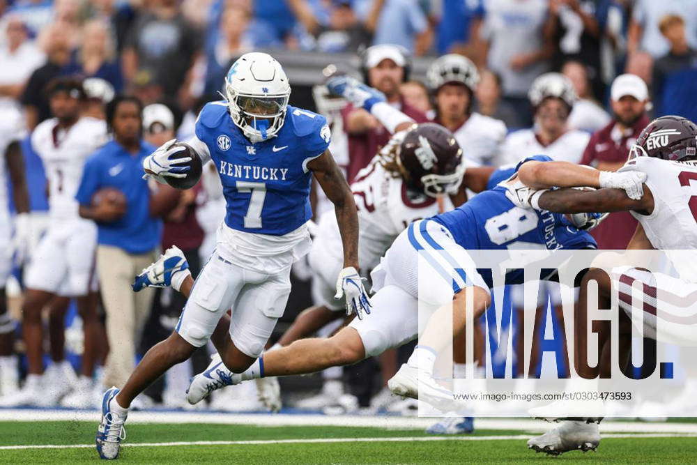 September 10, 2023: Kentucky Wide Receiver Barion Brown (7) Runs The ...