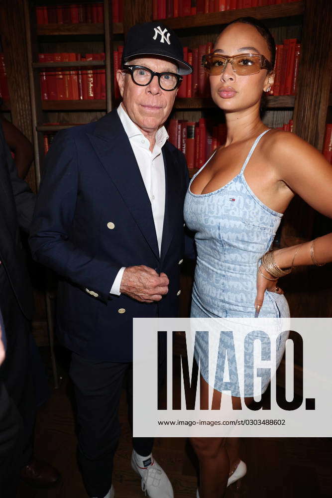 NEW YORK NY SEPTEMBER 10 Tommy Hilfiger and Draya Michele at at