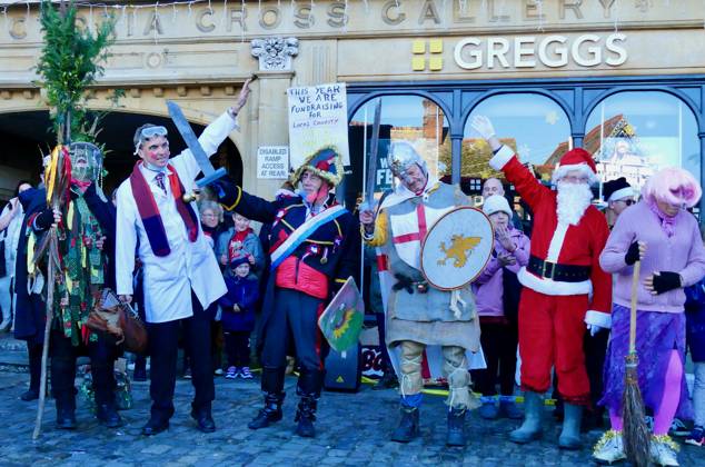 Boxing Day Mummers Play The Wantage Mummers perform their annual play ...