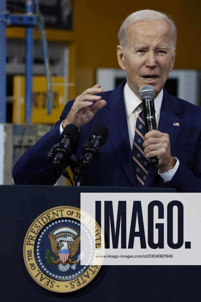 President Joe bidens 2024 Fiscal year Budget Address in Philadelphia ...