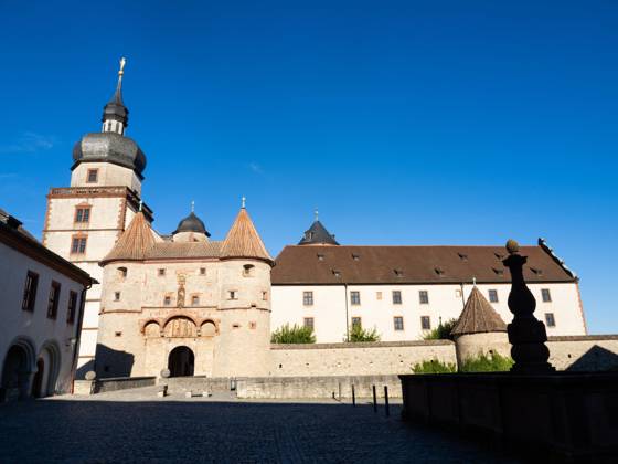 Fortress Marienberg, Würzburg, Franconia, Bavaria, Germany, Europe