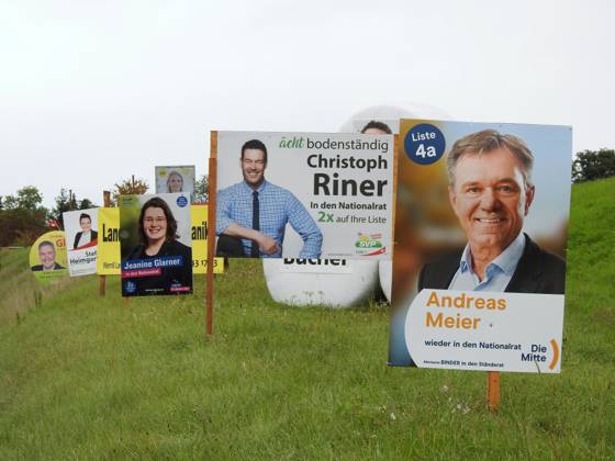 Photo Manuel Geisser 15 09 2023 Aagau Switzerland Vote 28 October ...