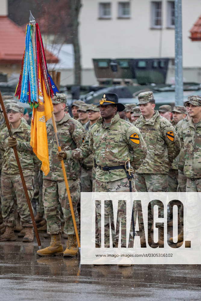 Incoming Command Sergeant Major of NATO eFP Battle Group Poland, U.S ...