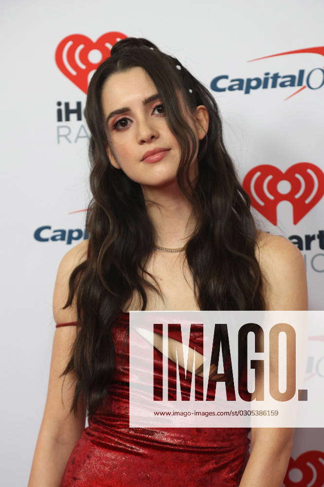 Laura Marano arrives for the iHeartRadio Music Festival at T-Mobile ...