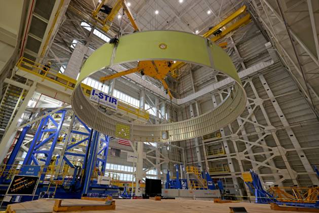 NASA, Boeing Complete Barrel Sections For Future SLS Exploration Upper ...