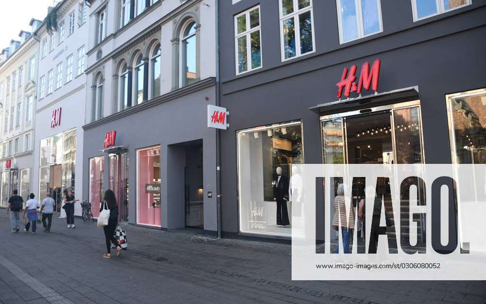 27September 2023 Swedish retail H&M store in capital Copenhagen