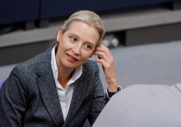 Dr Alice Weidel, AfD, Germany, Berlin, Reichstag, 28 ...