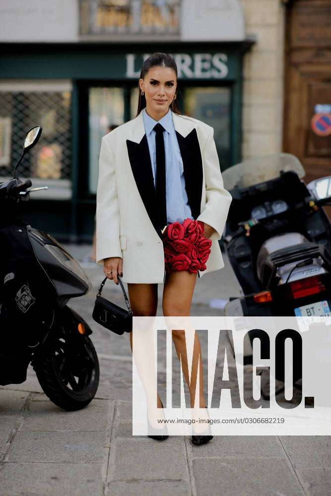 PFW - Valentino Street Style Street style, Camila Coelho arriving at  Valentino Spring Summer