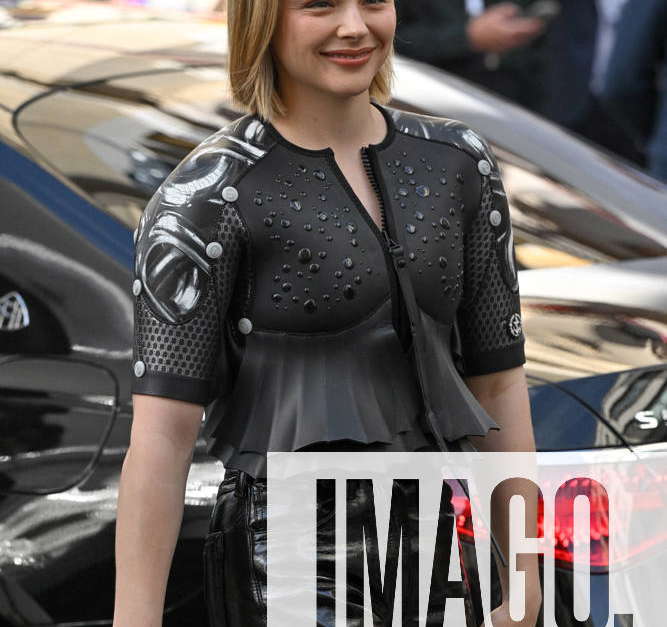 PFW Louis Vuitton Arrivals Chloe Grace Moretz attending the Louis