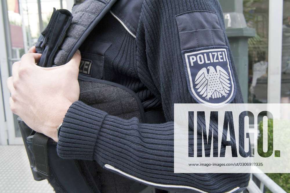 Hoheitszeichen der Polizei beim Deutschen Bundestag