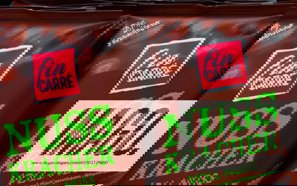fin CARRE, Nuss Kracher Whole nut chocolate chocolates of the LIDL own