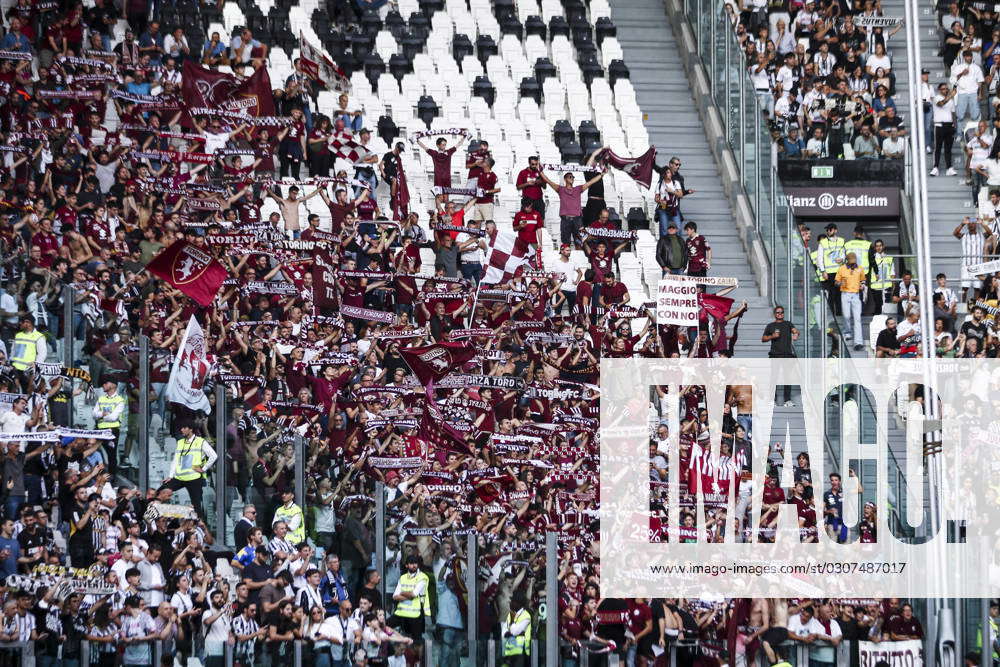 Juventus Torino Serie A Torino Supporters Fans Cheer