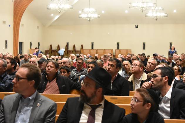 Synagogue Rally Rally In Support Of Israel At Orthodox Synagogue In Fair Lawn, US - 09 ...