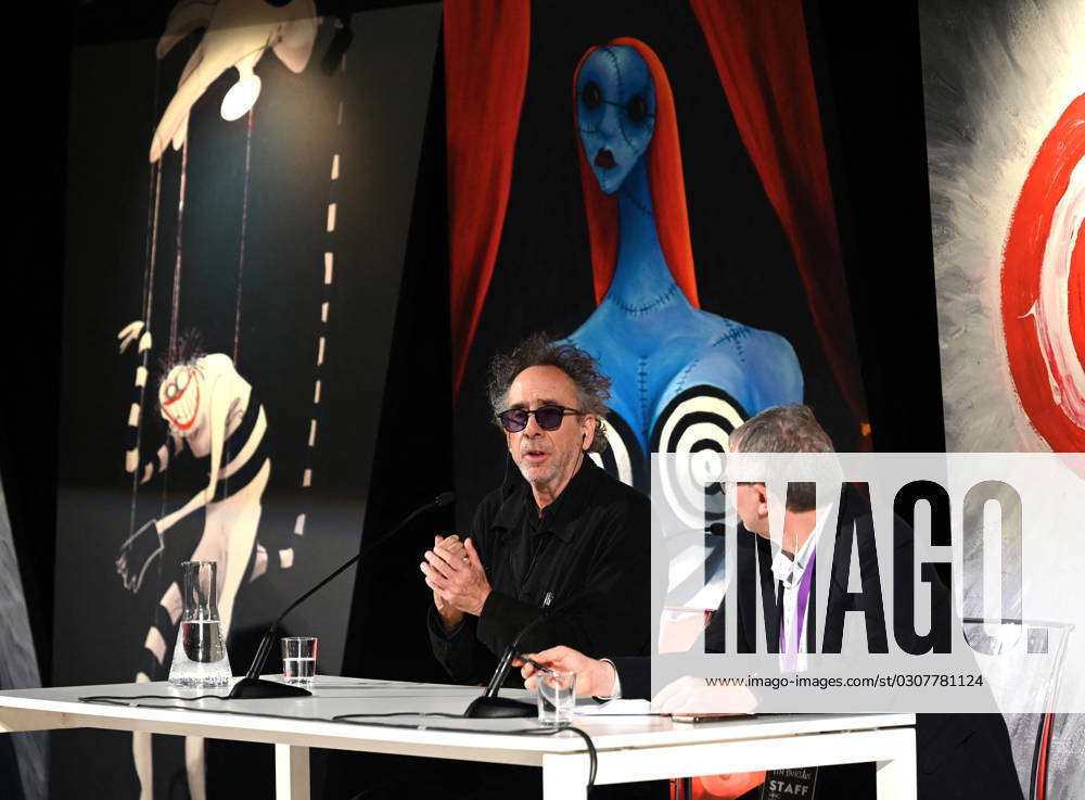 Turin Italy Tim Burton presents the exhibition IL MONDO DI TIM