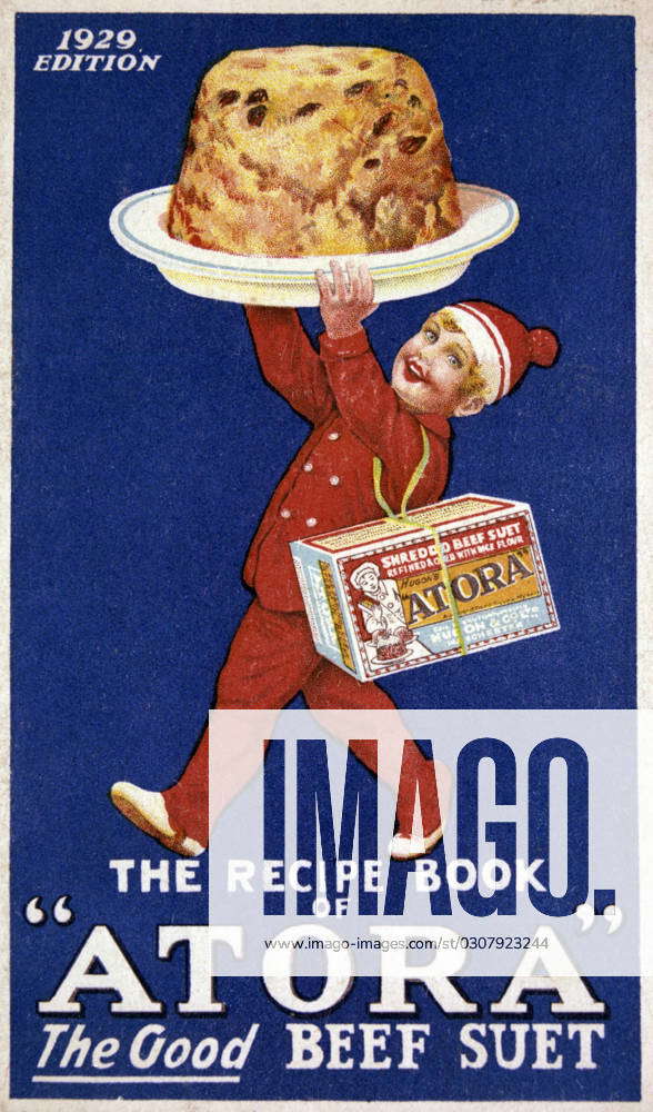 Advertisement for Atora suet The Recipe book of Atora, the good beef