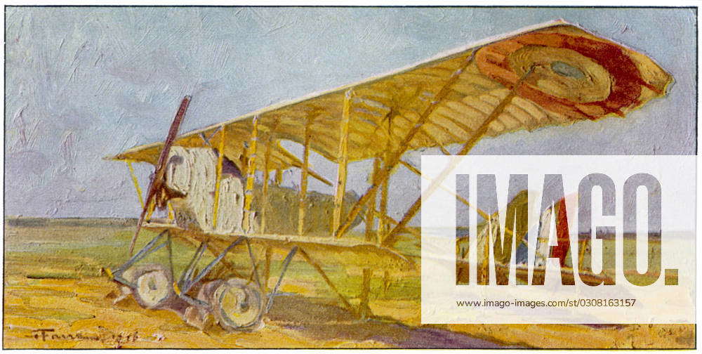 CAUDRON G-3 BIPLANE Caudron G-3, French two seat fighter of somewhat ...